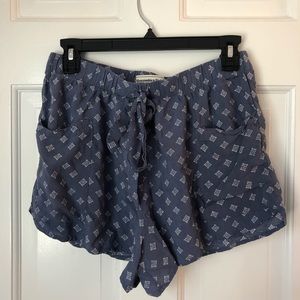 High waisted flowy Abercrombie shorts
